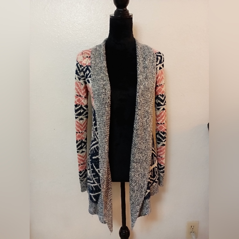 NWOT Pink Rose cardigan sweater